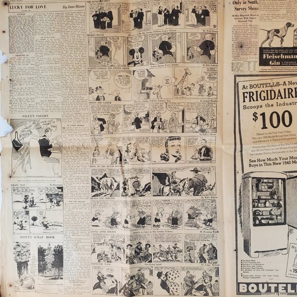 VTG Complete MPLS Tribune Newspaper July 26, 1940 Germany Threatens Trade War... - Picture 11 of 16